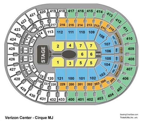 capital one arena washington dc seating chart
